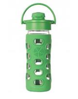 BOTELLA 350ML FLIP TOP CAP VERDE